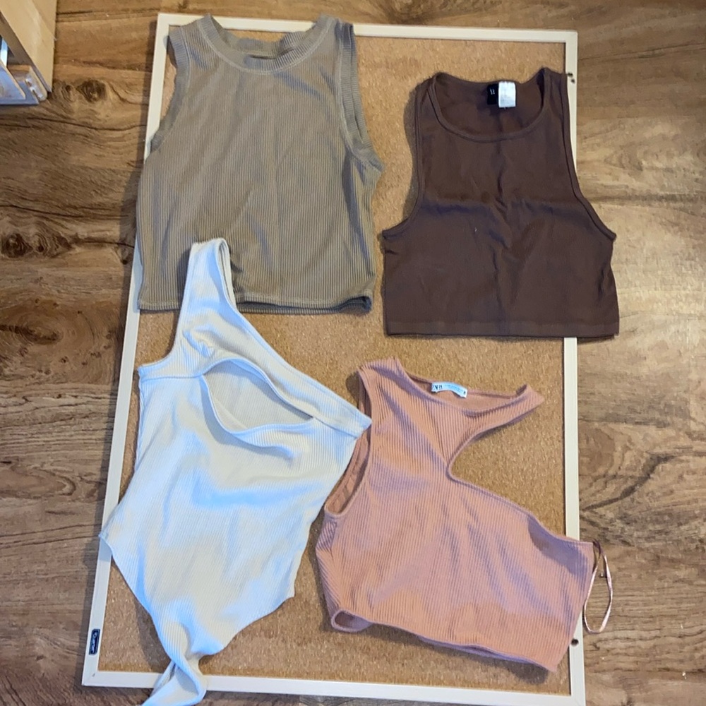 Cropped and bodysuit